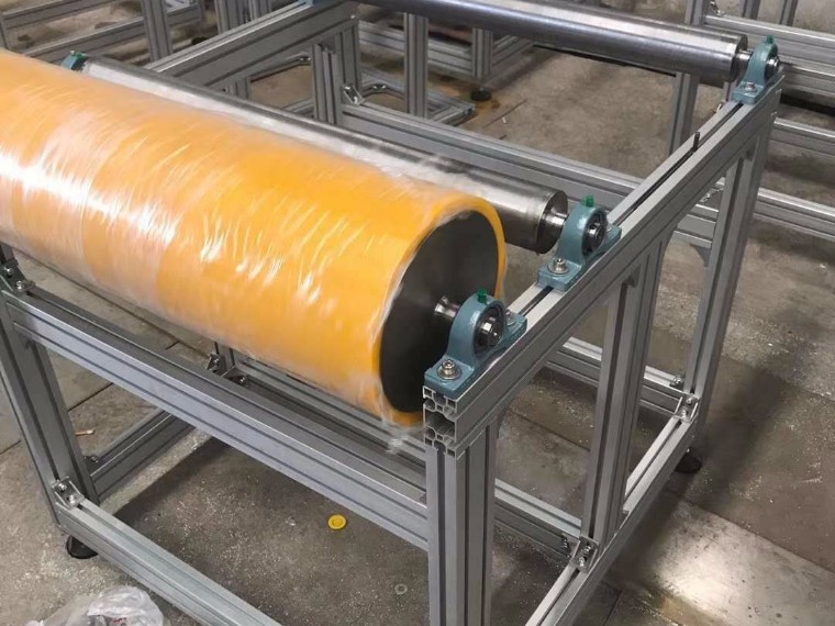 熔噴布支架定制用5050規(guī)格鋁型材/4080型號(hào)鋁型材更省錢省事省時(shí)間！