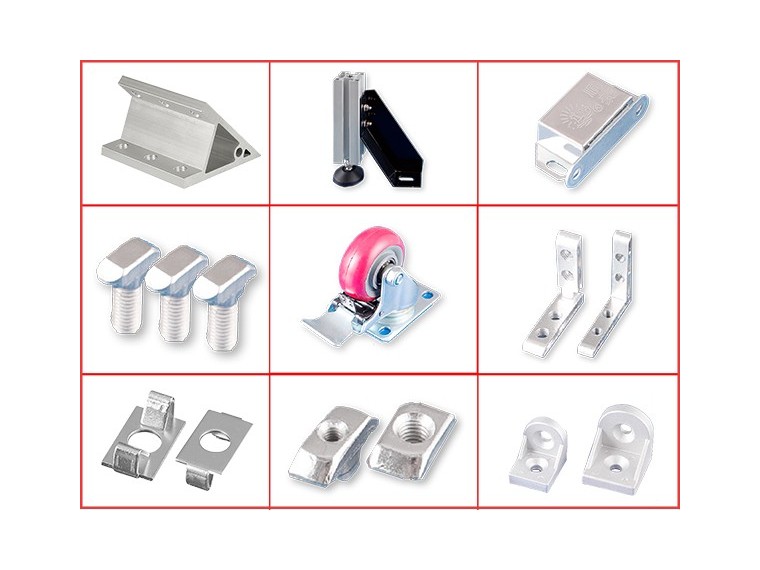 鋁型材框架是怎么連接在一起的？